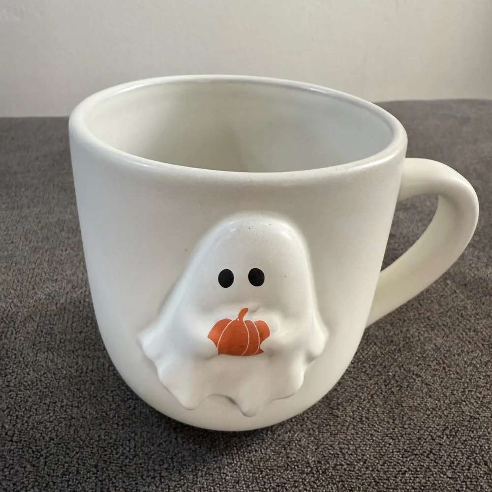 Pottery Barn Scary Squad Stoneware Mug - Mixed Set of 4